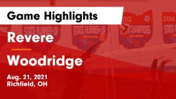 Revere  vs Woodridge  Game Highlights - Aug. 21, 2021