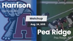 Matchup: Harrison  vs. Pea Ridge  2018