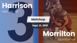 Matchup: Harrison  vs. Morrilton  2018