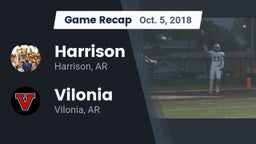 Recap: Harrison  vs. Vilonia  2018