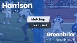 Matchup: Harrison  vs. Greenbrier  2018