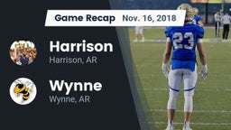 Recap: Harrison  vs. Wynne  2018