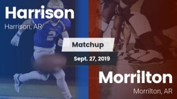 Matchup: Harrison  vs. Morrilton  2019