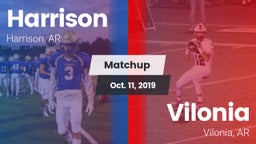 Matchup: Harrison  vs. Vilonia  2019