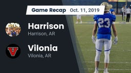 Recap: Harrison  vs. Vilonia  2019