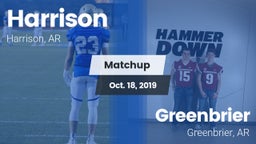 Matchup: Harrison  vs. Greenbrier  2019