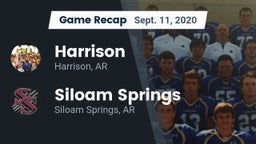 Recap: Harrison  vs. Siloam Springs  2020