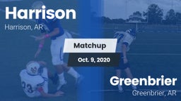 Matchup: Harrison  vs. Greenbrier  2020