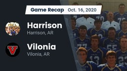 Recap: Harrison  vs. Vilonia  2020