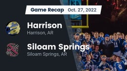 Recap: Harrison  vs. Siloam Springs  2022