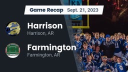 Recap: Harrison  vs. Farmington  2023