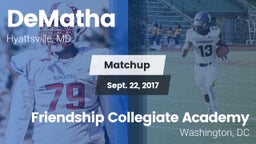 Matchup: DeMatha  vs. Friendship Collegiate Academy  2017