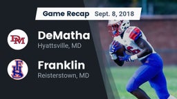 Recap: DeMatha  vs. Franklin  2018