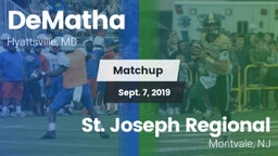 Matchup: DeMatha  vs. St. Joseph Regional  2019