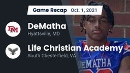 Recap: DeMatha  vs. Life Christian Academy  2021