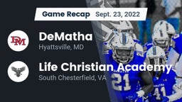 Recap: DeMatha  vs. Life Christian Academy  2022