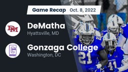Recap: DeMatha  vs. Gonzaga College  2022