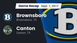 Recap: Brownsboro  vs. Canton  2017