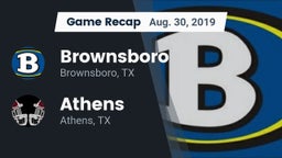 Recap: Brownsboro  vs. Athens  2019