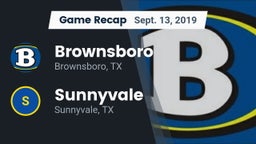 Recap: Brownsboro  vs. Sunnyvale  2019