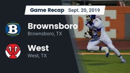 Recap: Brownsboro  vs. West  2019