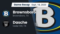 Recap: Brownsboro  vs. Dasche 2020