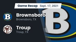 Recap: Brownsboro  vs. Troup  2021