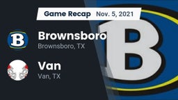 Recap: Brownsboro  vs. Van  2021