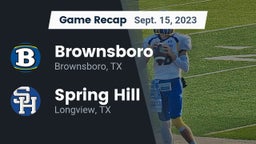Recap: Brownsboro  vs. Spring Hill  2023