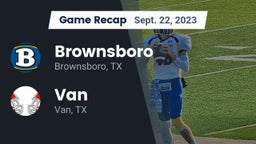 Recap: Brownsboro  vs. Van  2023