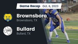 Recap: Brownsboro  vs. Bullard  2023