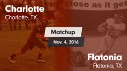 Matchup: Charlotte High vs. Flatonia  2016