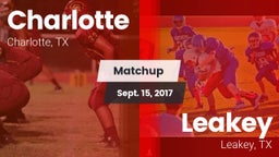 Matchup: Charlotte High vs. Leakey  2017