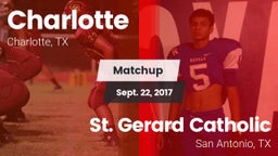 Matchup: Charlotte High vs. St. Gerard Catholic  2017