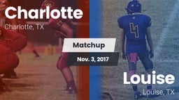 Matchup: Charlotte High vs. Louise  2017