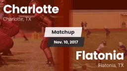 Matchup: Charlotte High vs. Flatonia  2017