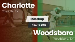 Matchup: Charlotte High vs. Woodsboro  2018