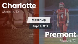 Matchup: Charlotte High vs. Premont  2019