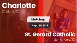 Matchup: Charlotte High vs. St. Gerard Catholic  2019