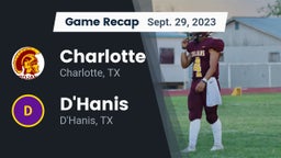 Recap: Charlotte  vs. D'Hanis  2023