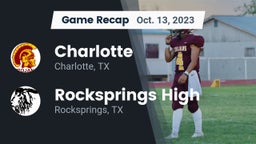 Recap: Charlotte  vs. Rocksprings High 2023