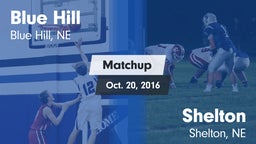 Matchup: Blue Hill High vs. Shelton  2016