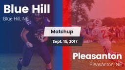 Matchup: Blue Hill High vs. Pleasanton  2017