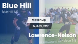 Matchup: Blue Hill High vs. Lawrence-Nelson  2017