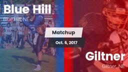 Matchup: Blue Hill High vs. Giltner  2017
