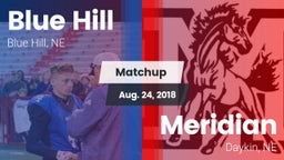 Matchup: Blue Hill High vs. Meridian  2018
