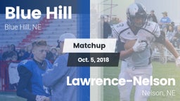 Matchup: Blue Hill High vs. Lawrence-Nelson  2018