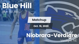 Matchup: Blue Hill High vs. Niobrara-Verdigre  2020
