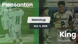 Matchup: Pleasanton High vs. King  2018
