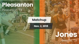 Matchup: Pleasanton High vs. Jones  2018